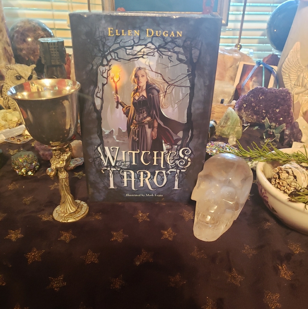 Sold!!Witches Tarot Cards with Companions book